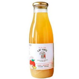 CAL VALLS Zumo de Manzana con Jengibre 750 ml Eco