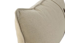 DKD Home Decor Cojín Urban Beige 8 x 30 x 50 cm (2 Unidades) Poliéster Algodón