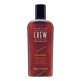 American Crew Champú Anticaspa y Cuero Cabelludo Seco 250ml - Elimina Caspa y Calma Cuero Cabelludo