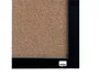 Nobo Tablero de anuncios de corcho marco negro 585x430 mm