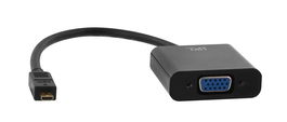 TNB Adaptador micro HDMI a VGA Negro