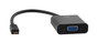 TNB Adaptador Micro HDMI a VGA Negro