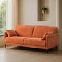 Sofá Terracota Tejido Salón 191 X 80 X 88 cm