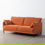 Sofá Terracota Tejido Salón 191 X 80 X 88 cm