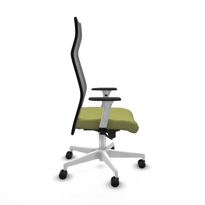 PIQUERAS Y CRESPO Sillón Albacete Verde Oliva y Negro con Mecanismo Sincro PIQUERAS Y CRESPO Sillón Albacete Verde Oliva y Negro con Mecanismo Sincro