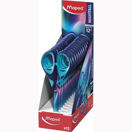 Maped Tijeras Nightfall 16 cm Multicolor C-12 Unidades