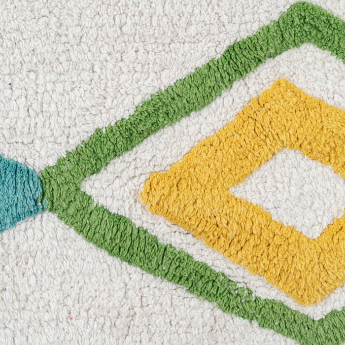 Ixia Alfombra Étnico Algodón Infantil 160 x 120 cm