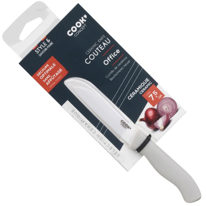 Cook Concept Cuchillo Cerámico 7.5 cm para Cocina
