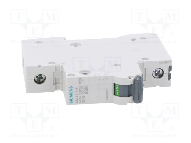 SIEMENS 5SL4110-6 Interruptor magnetotérmico 10A 1 Polo 10kA
