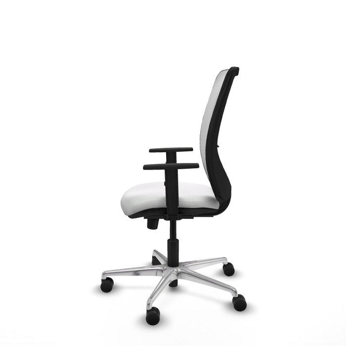 PIQUERAS Y CRESPO Silla de oficina Zulema con Mecanismo Sincro y Tela Blanca PIQUERAS Y CRESPO Silla de oficina Zulema con Mecanismo Sincro y Tela Blanca
