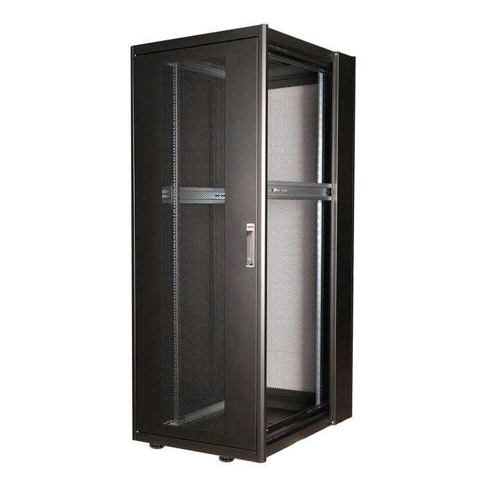 ROLINE Rack de Servidor Bastidor Independiente 42U 19 Pulgadas 800x1000x2010 mm Negro Perforado 600 kg de Carga max. Rieles, Patas Ajustables