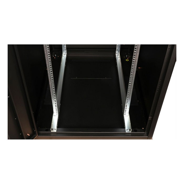 ROLINE Rack de Servidor Bastidor Independiente 42U 19 Pulgadas 800x1000x2010 mm Negro Perforado 600 kg de Carga max. Rieles, Patas Ajustables