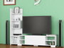 Hanah Home Mueble TV Blanco 160x120 cm