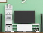 Hanah Home Mueble TV Blanco 160x120 cm