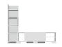 Hanah Home Mueble TV Blanco 160x120 cm