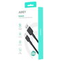 Aukey CB-NAC1 Cable USB-C a USB-C de 60W, 1m, Nylon, Negro