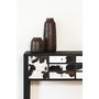 DKD Home Decor Jarrón de Resina Marrón 48x20x20 cm