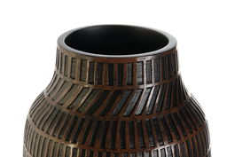 DKD Home Decor Jarron Colonial Marron Negro 20 x 48 x 20 cm