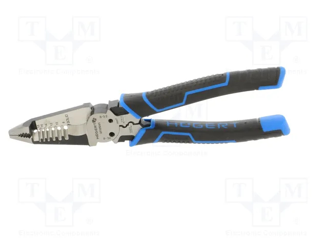 HÖGERT TECHNIK Alicates universales de 200 mm