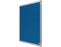 Nobo Tablero de anuncios de fieltro azul 600x450 mm con marco de aluminio