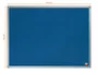 Nobo Tablero de anuncios de fieltro azul 600x450 mm con marco de aluminio