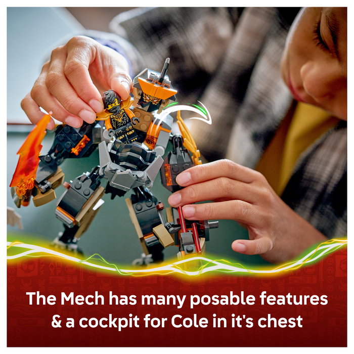 LEGO NINJAGO Meca de Misión de Cole y Zane Dragón 71854