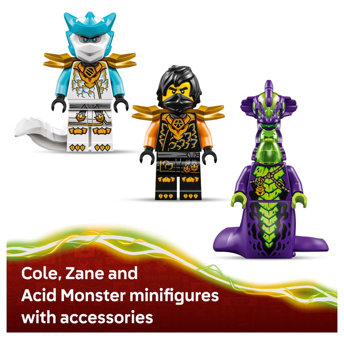 LEGO NINJAGO Meca de Misión de Cole y Zane Dragón 71854