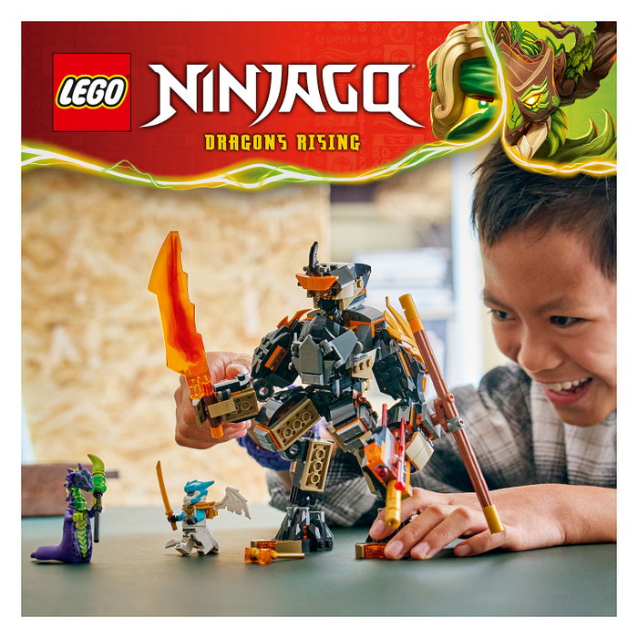 LEGO NINJAGO Meca de Misión de Cole y Zane Dragón 71854