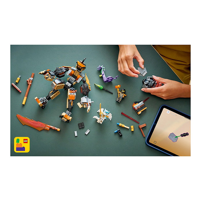 LEGO NINJAGO Meca de Misión de Cole y Zane Dragón 71854