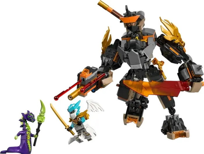 LEGO NINJAGO Meca de Misión de Cole y Zane Dragón 71854