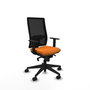 PIQUERAS Y CRESPO Silla de oficina Horna con Mecanismo Sincro Naranja y Negro