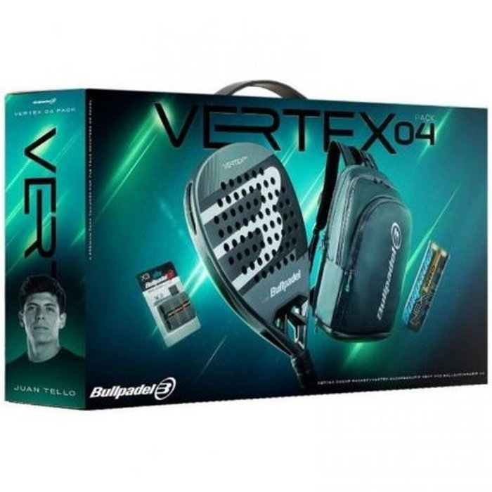 Bullpadel Pack Pala Vertex 04 Comfort Pro Line 2026 con 3 Accesorios Bullpadel Pack Pala Vertex 04 Comfort Pro Line 2026 con 3 Accesorios
