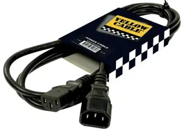 Yellowcab Cable de Corriente Euro Macho Hembra