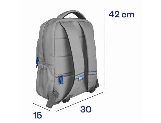 Oxford Mochila B-Out Gris 30L con Compartimento Isotérmico