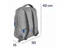 Oxford Mochila B-Out Gris 30L con Compartimento Isotérmico