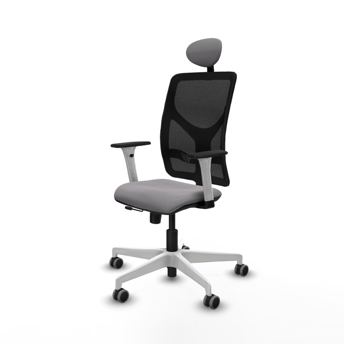 PIQUERAS Y CRESPO Silla de oficina Motilla Gris con mecanismo Sincro/Traslack PIQUERAS Y CRESPO Silla de oficina Motilla Gris con mecanismo Sincro/Traslack