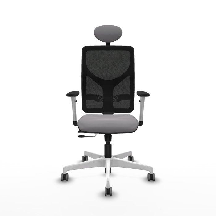 PIQUERAS Y CRESPO Silla de oficina Motilla Gris con mecanismo Sincro/Traslack PIQUERAS Y CRESPO Silla de oficina Motilla Gris con mecanismo Sincro/Traslack
