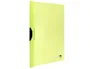 Liderpapel Carpeta Dossier Pinza Lateral Polipropileno DIN A4 Amarillo Fluor Opaco