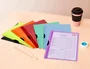Liderpapel Carpeta Dossier Pinza Lateral Polipropileno DIN A4 Amarillo Fluor Opaco