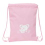 Bolsa Mochila con Cuerdas Safta Koala Rosa 26 x 34 x 1 cm