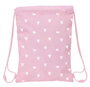 Bolsa Mochila con Cuerdas Safta Koala Rosa 26 x 34 x 1 cm