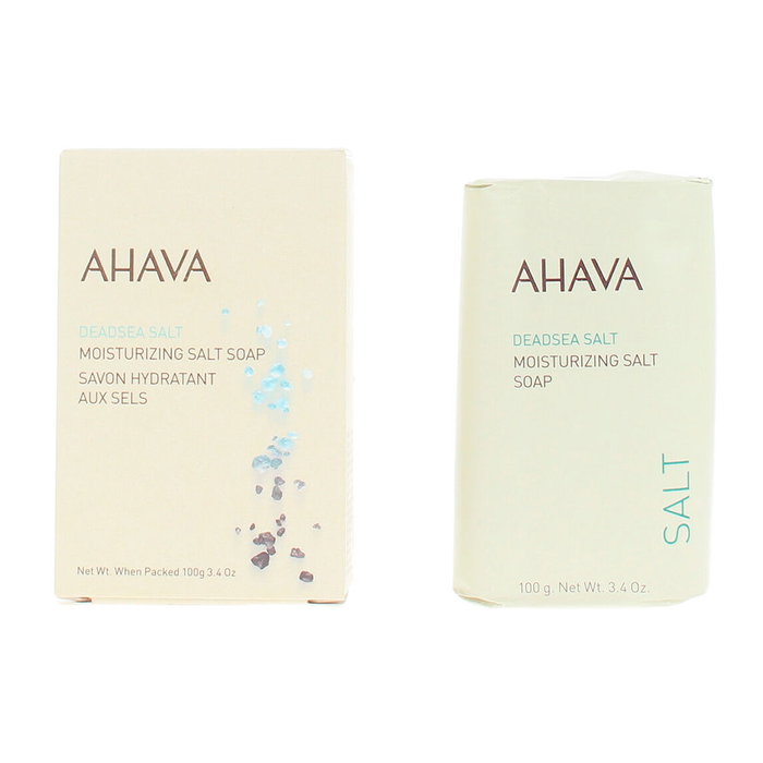 Ahava - Pastilla Jabón Hidratante con Sal del Mar Muerto para Piel Suave y Tersa - 100 g