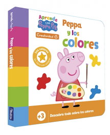 BEASCOA Peppa Pig. Aprende Creatividad con Peppa Pig. Peppa y los colores (+3 años)