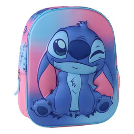 Cerdá Mochila Infantil 3D Stitch Disney Rosa