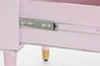 DKD Home Decor Mesita de Noche Moderna Rosa Palo 42 x 65 x 52 cm con 2 Cajones