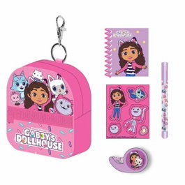 Cerdá Set de Papelería Minimochila La Casa de Muñecas de Gabby
