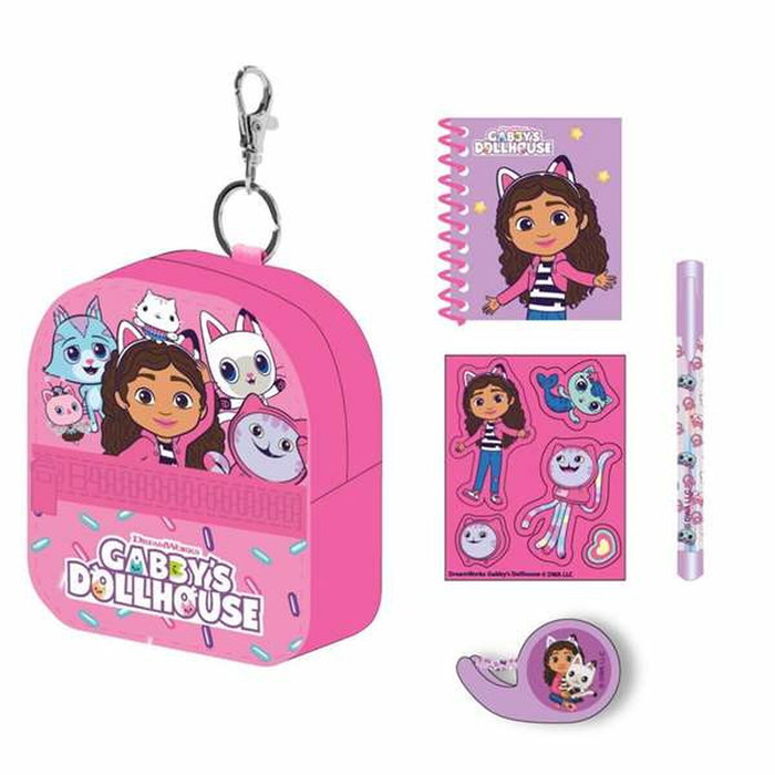 Cerdá Set de Papelería Minimochila La Casa de Muñecas de Gabby Cerdá Set de Papelería Minimochila La Casa de Muñecas de Gabby