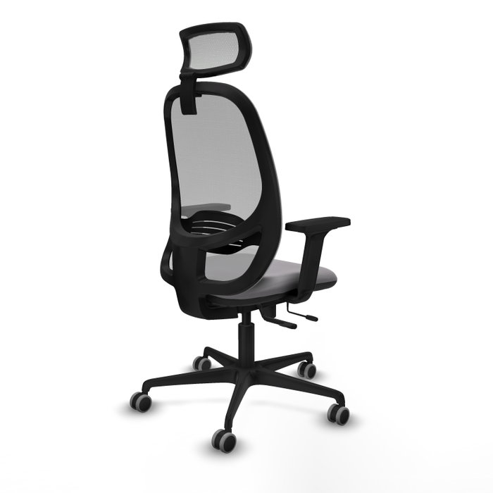 PIQUERAS Y CRESPO Silla de oficina Cilanco Gris con mecanismo Sincro/Traslack