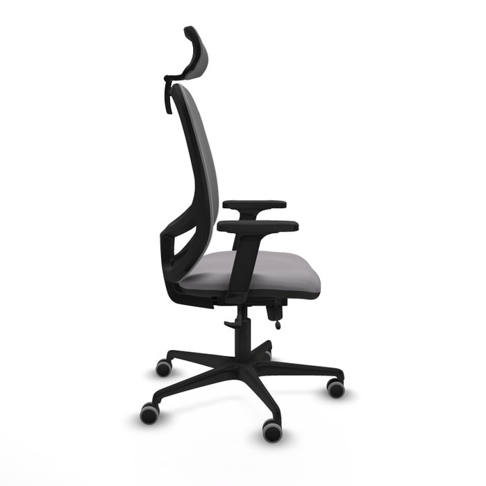PIQUERAS Y CRESPO Silla de oficina Cilanco Gris con mecanismo Sincro/Traslack