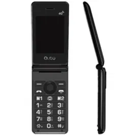 Qubo Teléfono Móvil X-28 4G para Personas Mayores Negro